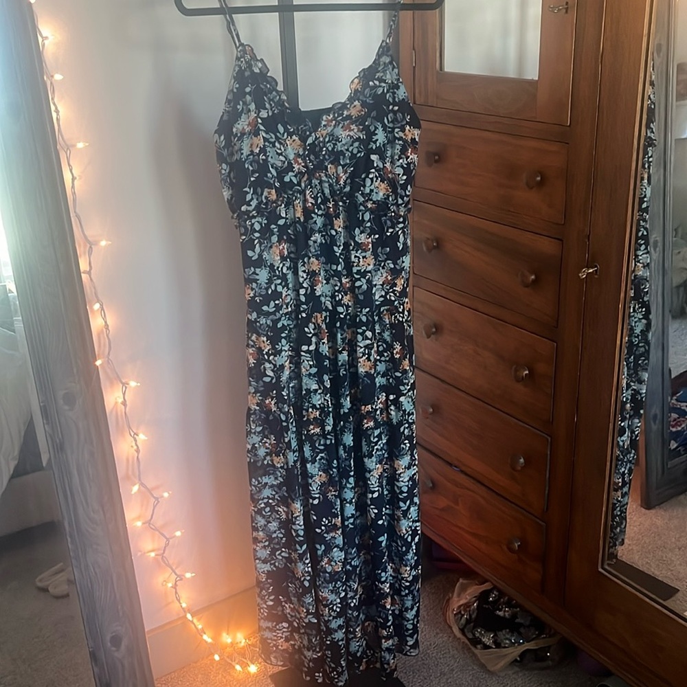 Floral maxi dress